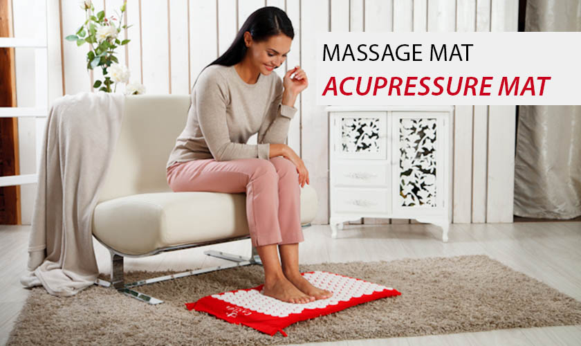The Acupressure Mat can be used pretty much for your whole body