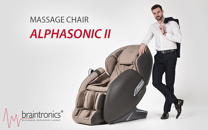 AlphaSonic II Massage Chair - Combination of Modern Design & New age Technology